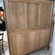 Louis XV style two-door wardrobe in rosewood.