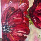 Poppies signed Baumes