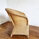 Fauteuil en rotin vintage