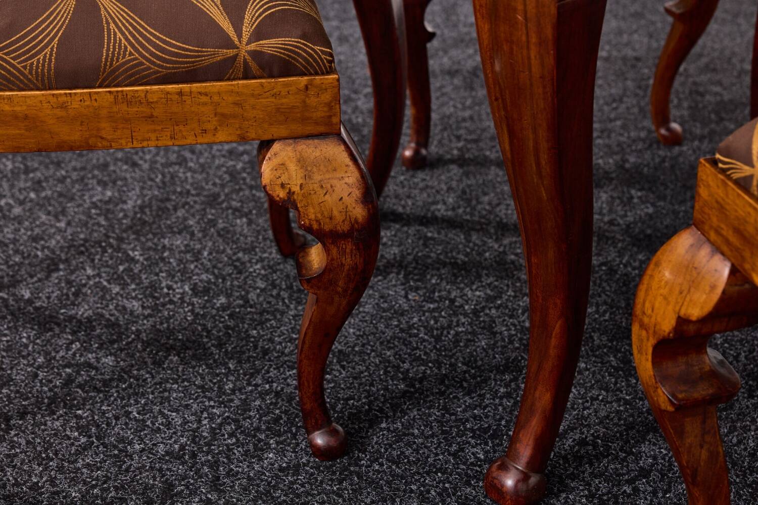 Lajos Kozma, ensemble de 7 pièces baroques Art Déco par Budapest Werkstatten 1920