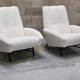 Fauteuils design vintage Claude VASSAL, 1950
