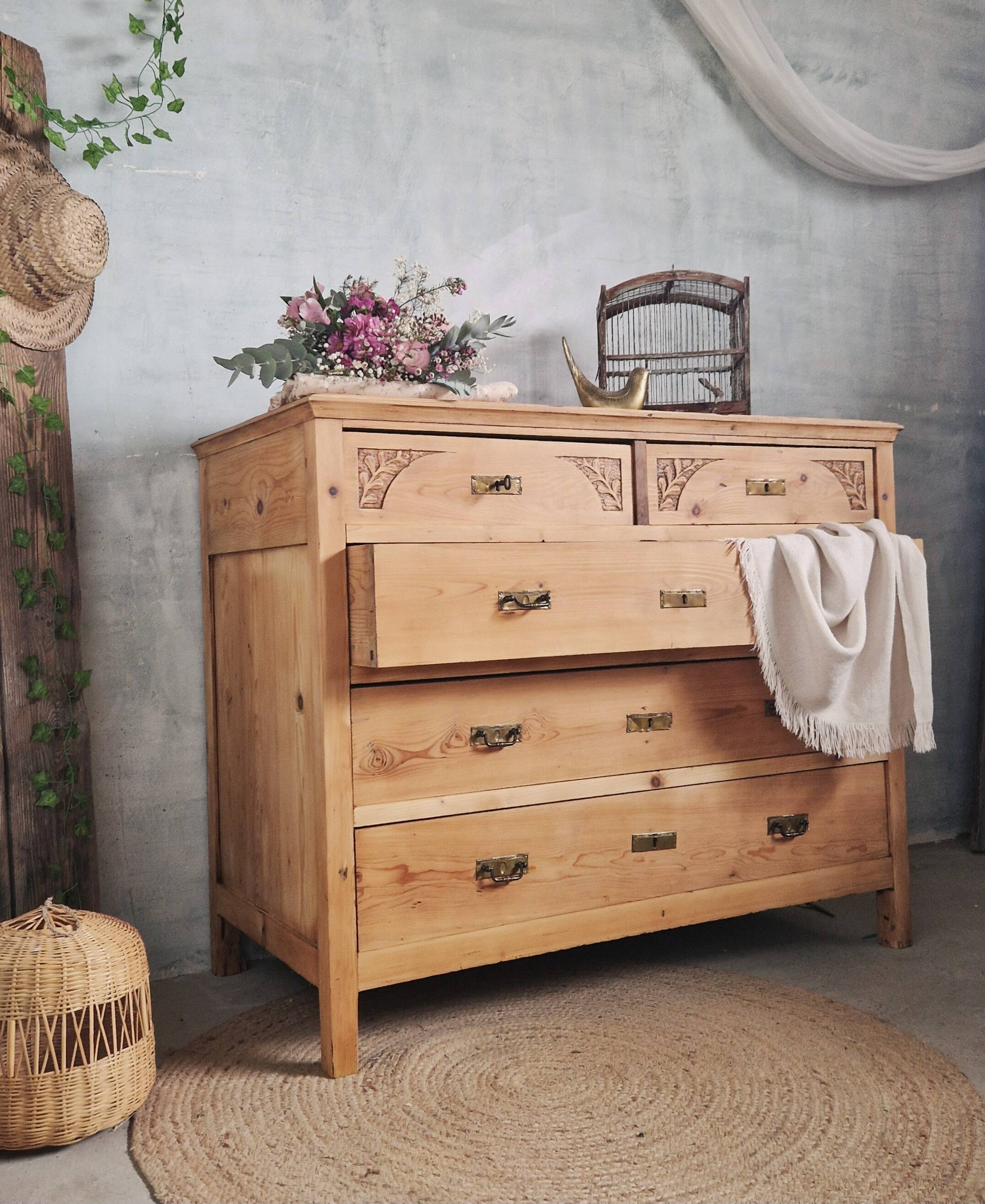 Very old and beautiful chest of drawers.