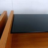 Set of two vintage 60s bedside tables