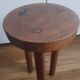 Wooden milking tabpuret