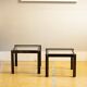 Gazebo model coffee tables, 1970s, set of 2.