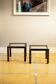 Gazebo model coffee tables, 1970s, set of 2.