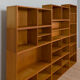H.W. Klein modular bookshelf system for Bramin,  Denmark 1970s