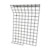 Wall coat rack steel wire