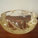 Antique crystal pocket daum france vintage deco french crystal cup pin tray