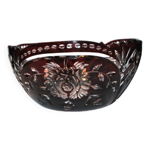 Coupe, saladier en cristal