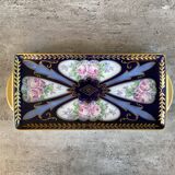 Decorative dish in Limoges earthenware