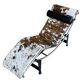 LC4 double ponyskin chaise longue by Le Corbusier for Cassina 1990s