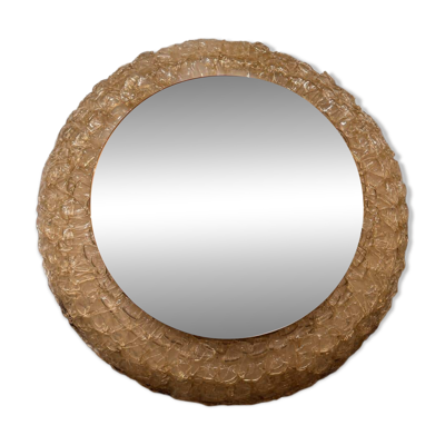 Miroir lumineux vintage attribué à Egon Hillebrand – Allemagne, années 1970