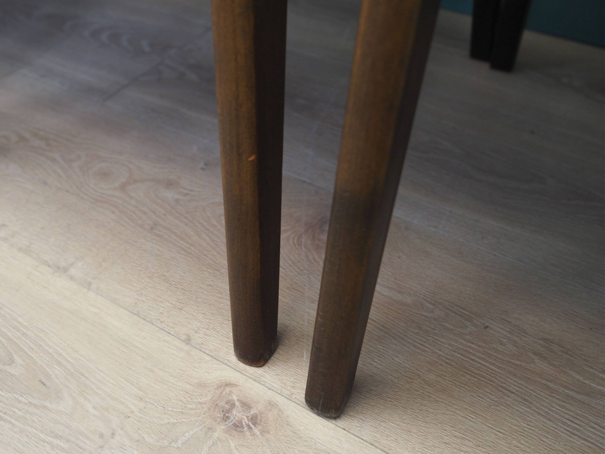 Set of six beech chairs, Danish design, 1960s, production: Denmark