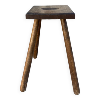 Brutalist stool from the 50s
