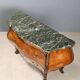 Paire de commodes anciennes style baroque en noyer XIXe siècle