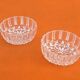 Pair of ramekins crystal d'Arques Paris 1970s