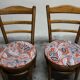 Pair of vintage Baumann bistro chairs