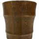 Vintage umbrella holder wooden basket storage 1960 minimalist design