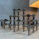 10x Vintage Design BMF Candleholder – Hans Nagel and Werner Stoff