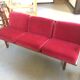 Fully restored 3-seater Scandinavian teak bench