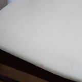 6 Scandinavian chairs skaï white