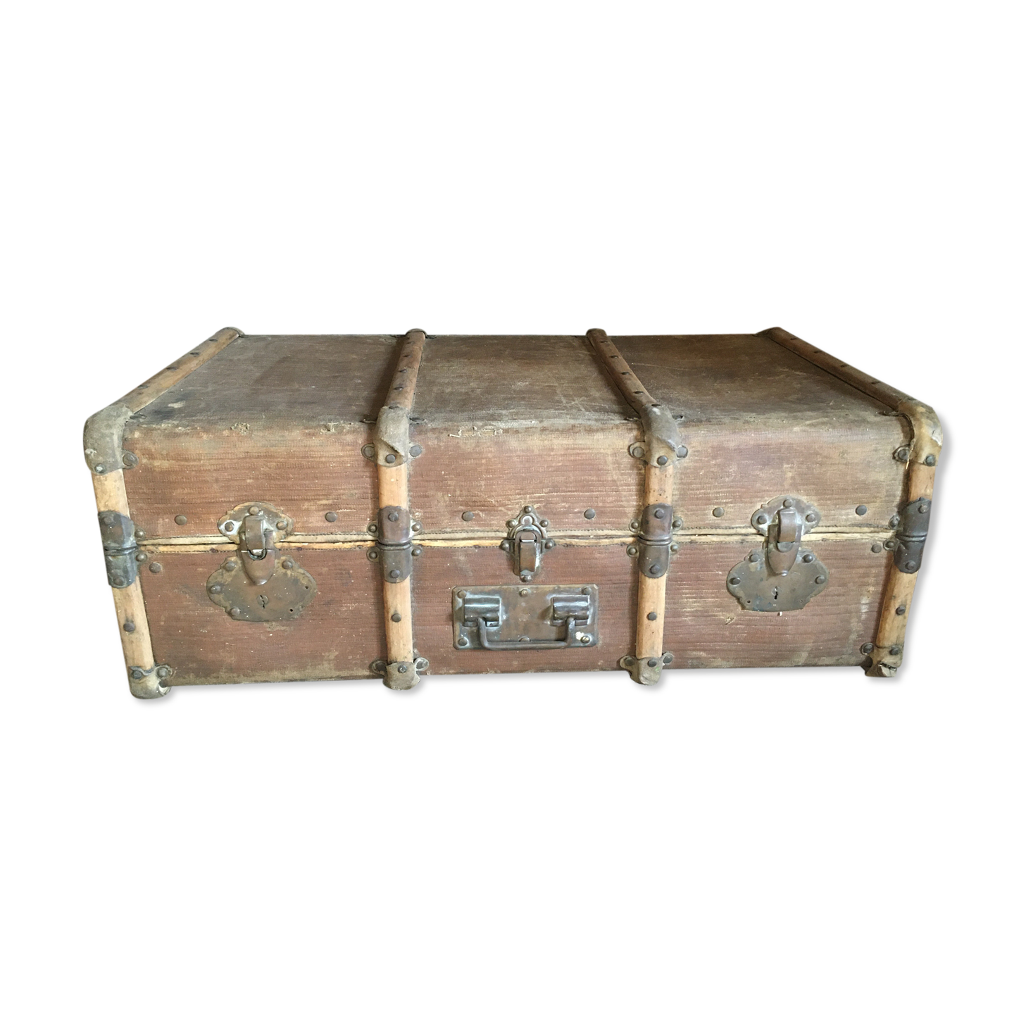 Vintage travel trunk 30