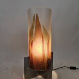 Italian table lamp with leaf theme