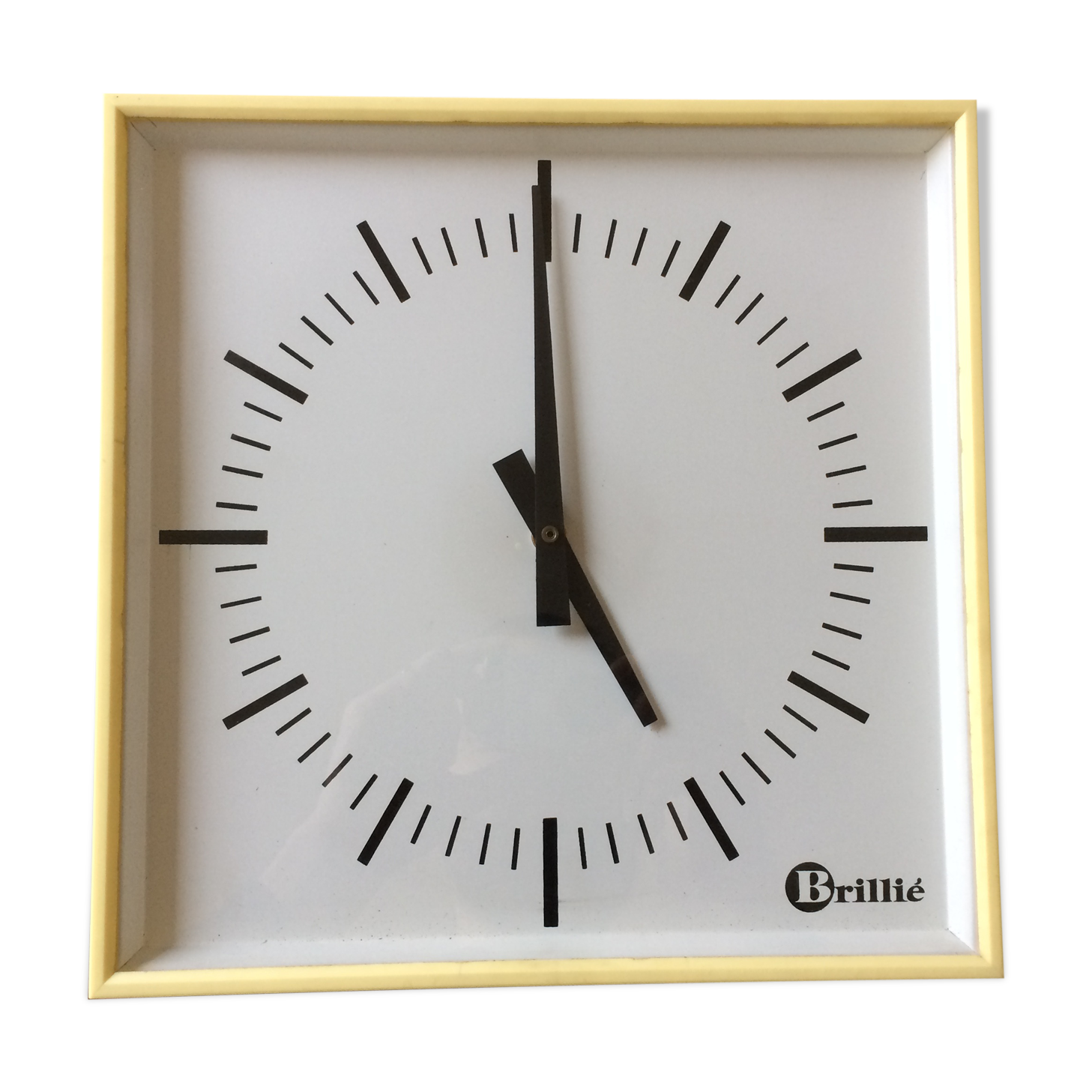 Square Brillié clock