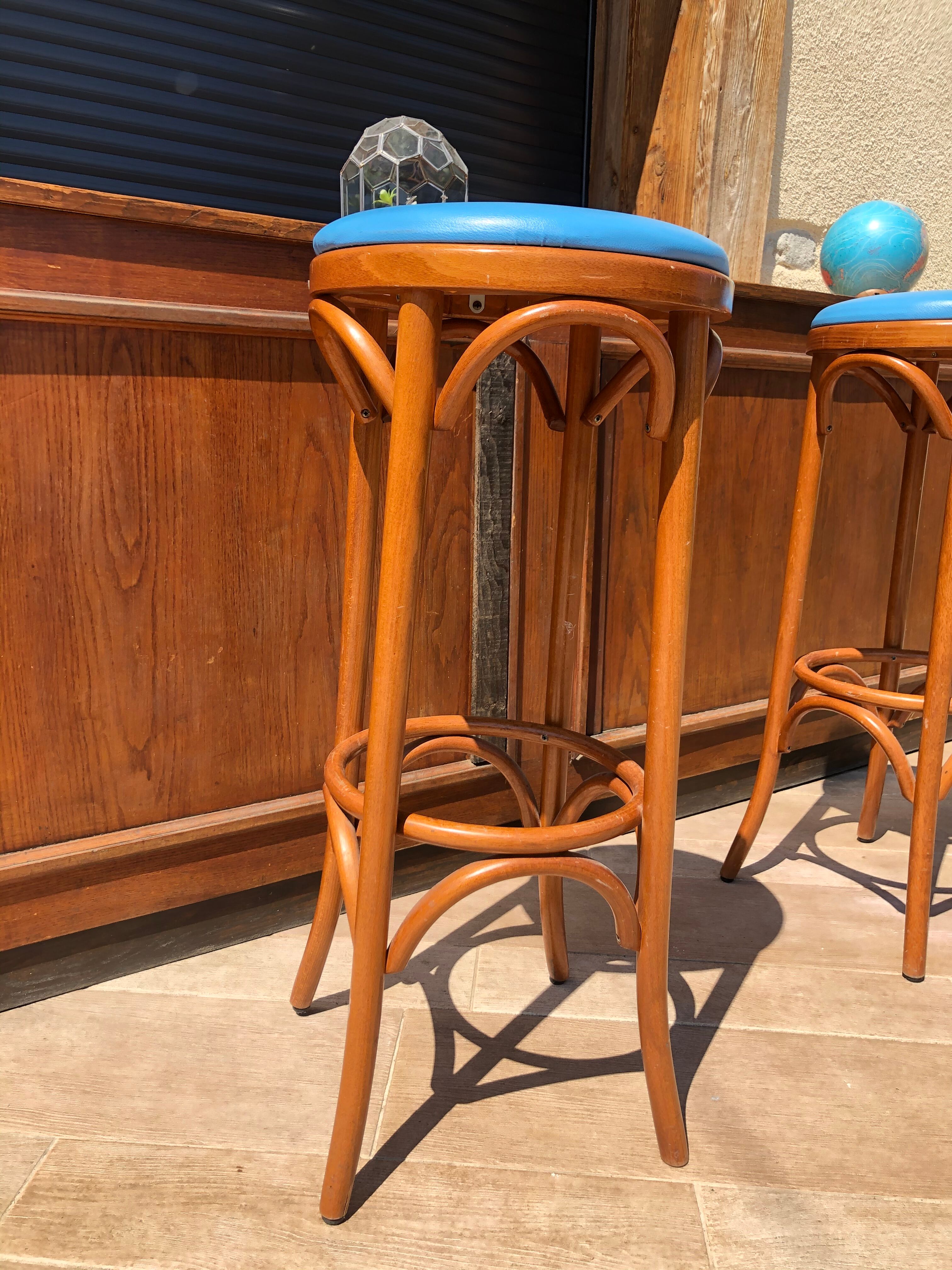Pair of vintage bar stools