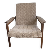 Chaise longue en teck