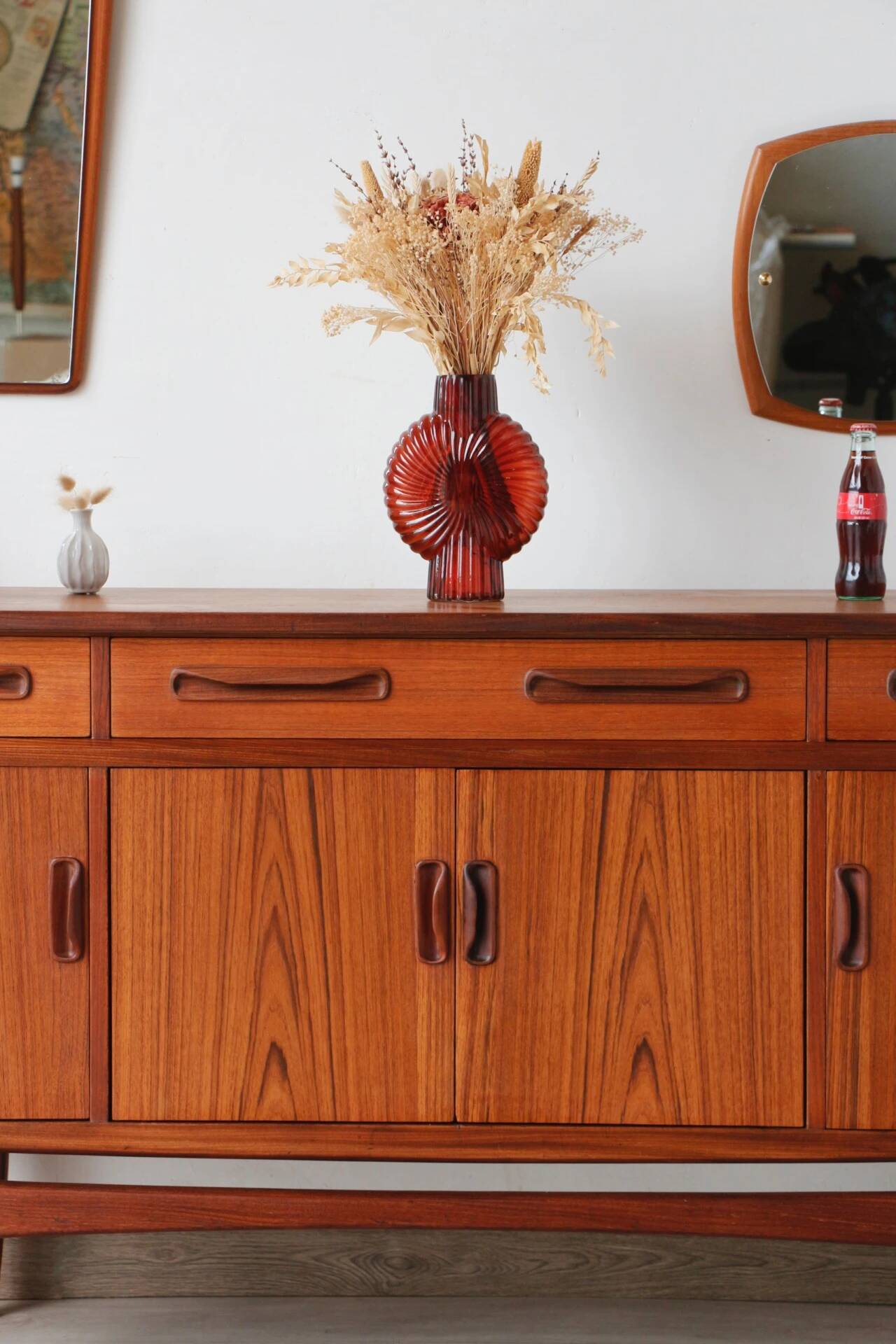 Vintage teak enfilade G-Plan – Fresco – Victor Wilkins – 1960s