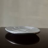 polished aluminum pocket emptier, signed and stamped in the mass