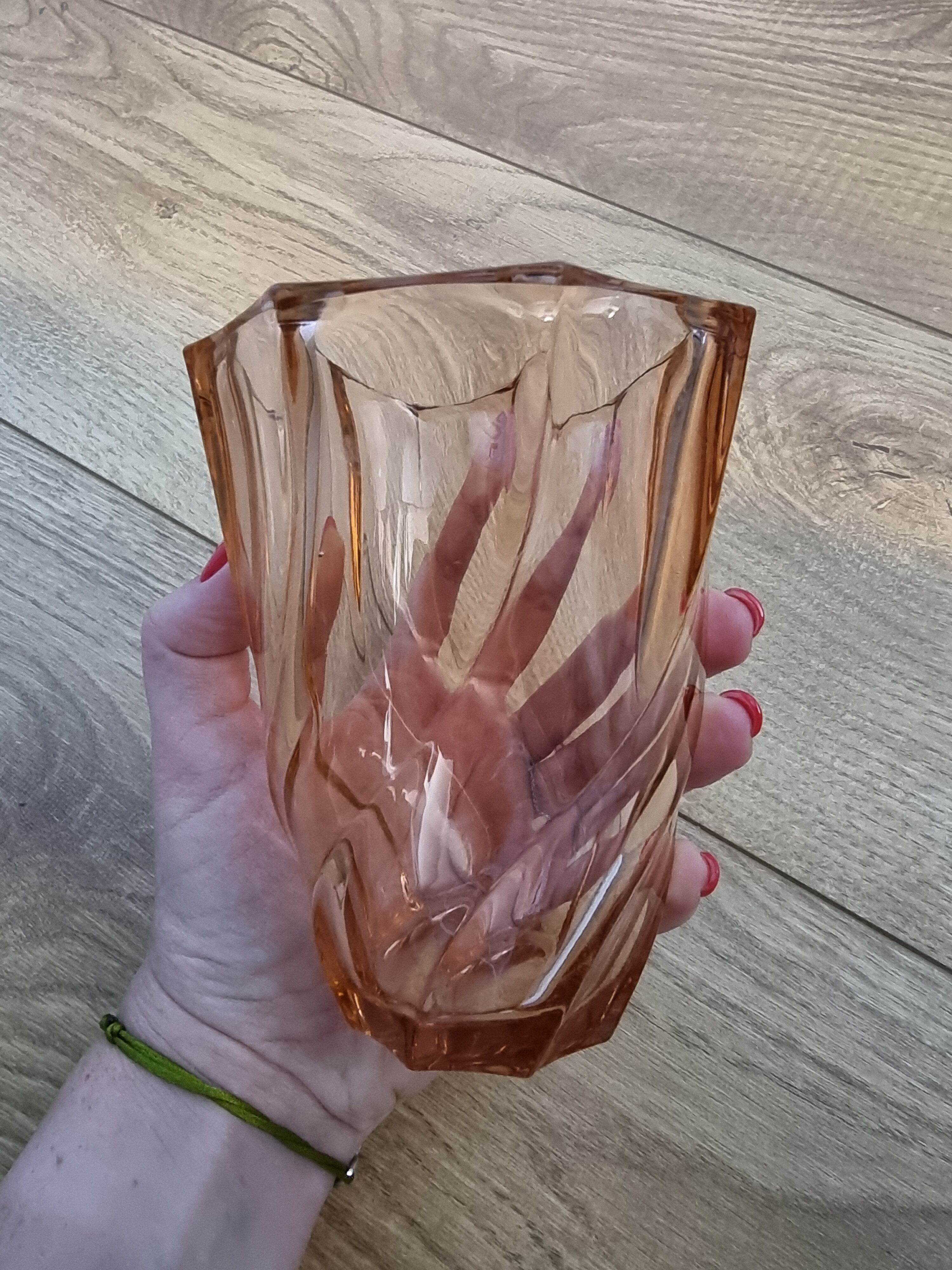 Vase Luminarc twisted Rosaline