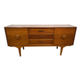 Mid Century Retro Teak Sideboard by Beautility Circa 1960 Danish Design