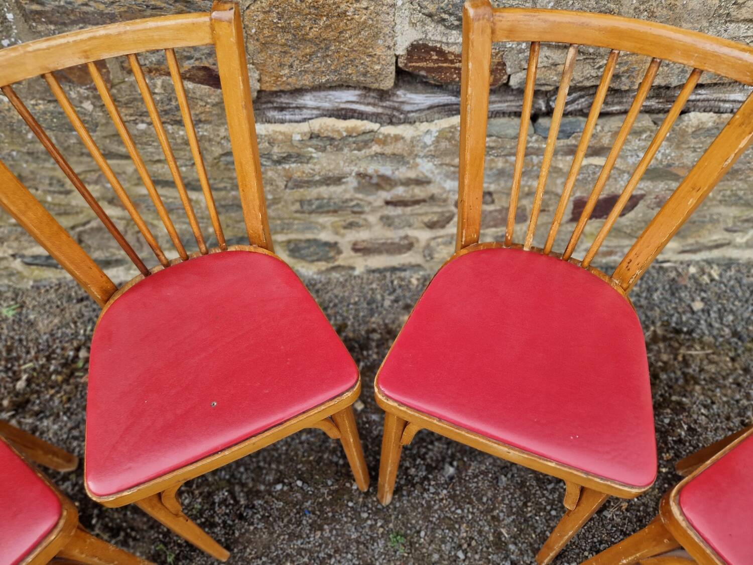 Set de 6 chaises Baumann 70's