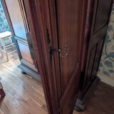 Large French provincial wardrobe in Louis XV style