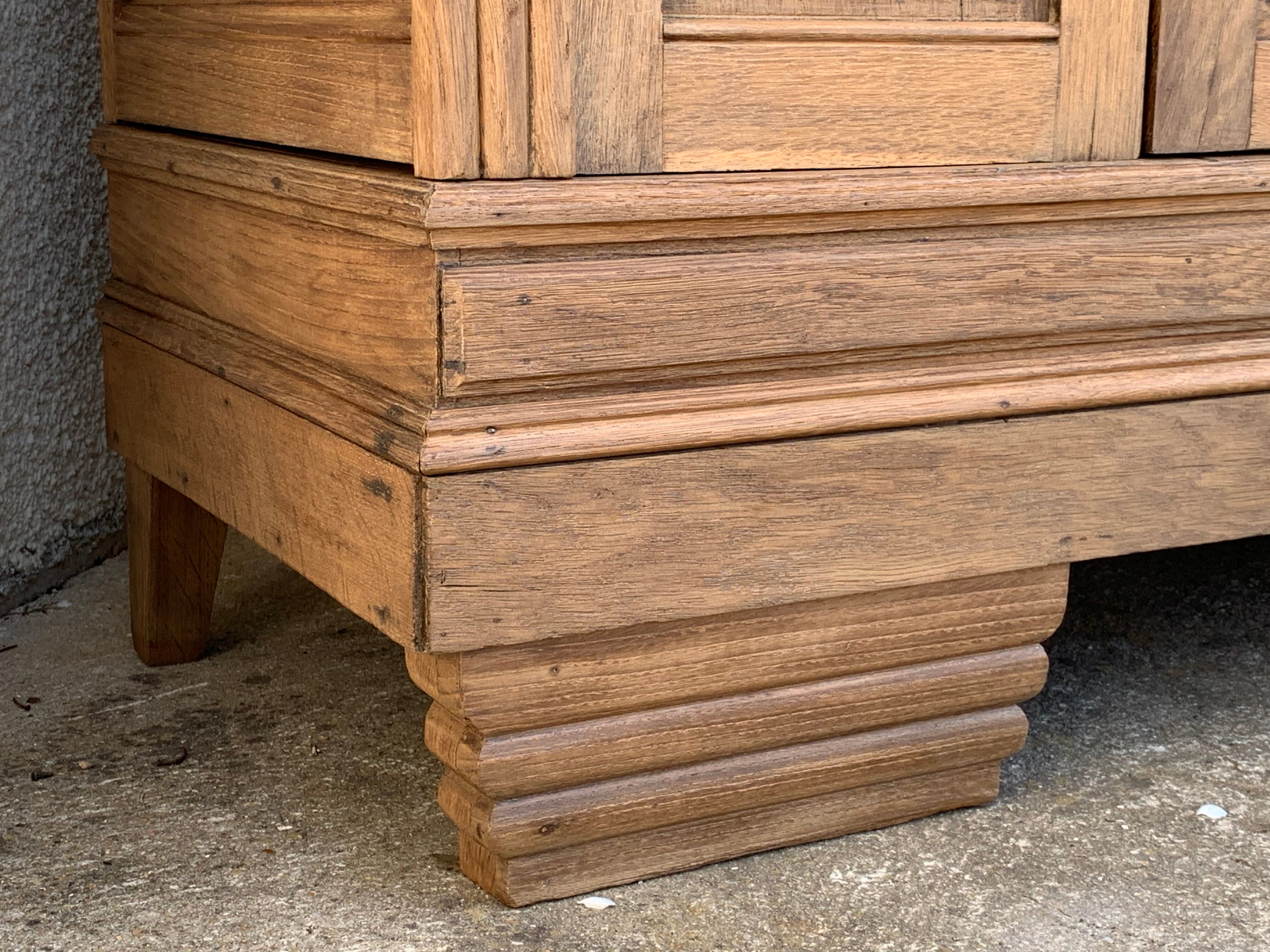 Parisian wardrobe raw wood 1920