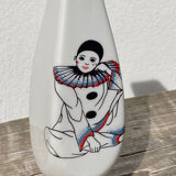 Small white Pierrot vase