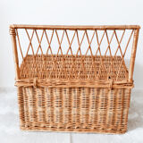 Rattan toy box