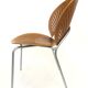 Suite de quatre chaises danoise "Trinidad" par Nanna Ditzel pour Fredericia Stolefabrik en teck