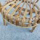 Fauteuil vintage en rotin d'enfant