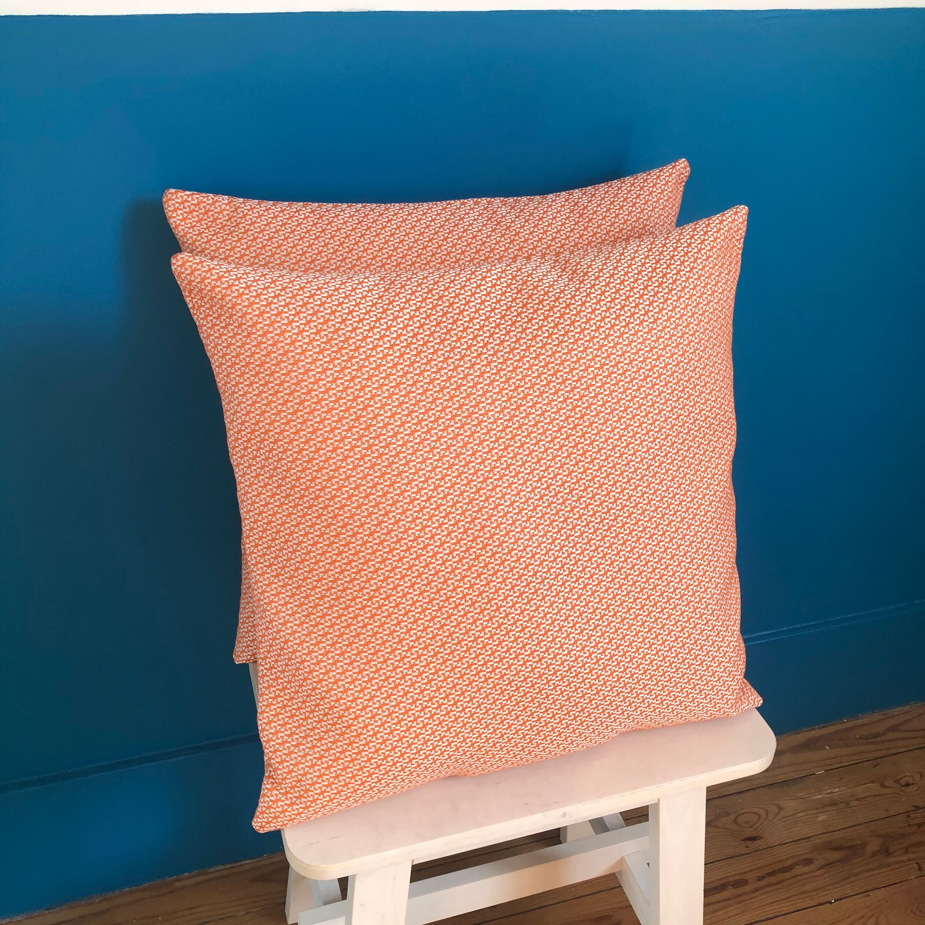 Orange cushion
