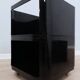 Chariot modulaire vintage noir Kartell Componibili 4970 Anna Castelli des années 1960