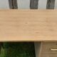 Desk 3 drawers 1 shelf year 60 vintage raw wood
