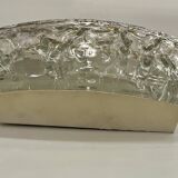 Appliques en verre et laiton par Doria, années 1960