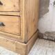 Pine craft cabinet with drawers