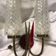 Pair of vintage wall light 50s