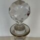 Antique glass decanter