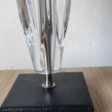 Daum modernist crystal lamp